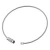 Pacote de 10 Argolas de Aço Inoxidável com Cabo de Aço Chaveiros Argolas para Chaves Kit de Chaveiro com Cabo de Aço Perfeito para Chaves e Etiquetas de Bagagem