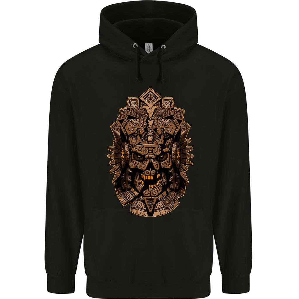 Aztec Skull Childrens Kids Hoodie