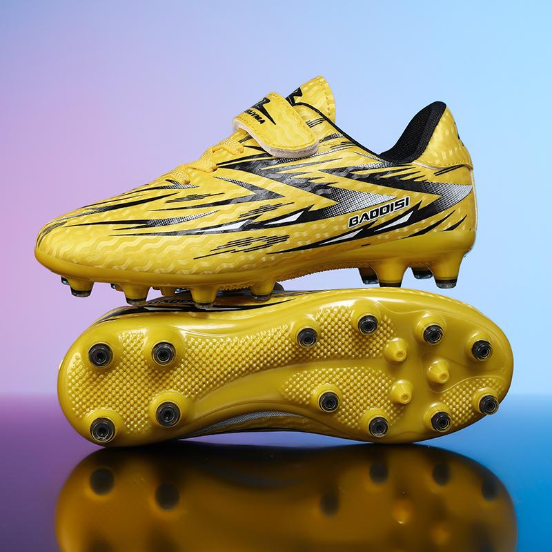 Çocuk futbol ayakkabıları toplum FG okul futbol kramponları Cleats çim ayakkabı erkek kız açık atletik eğitim spor ayakkabı
