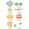 Nordic Home Simulation Teapot Tea Set Girl Afternoon Tea Kitchen Toys Children Kindergarten Birthday Gift