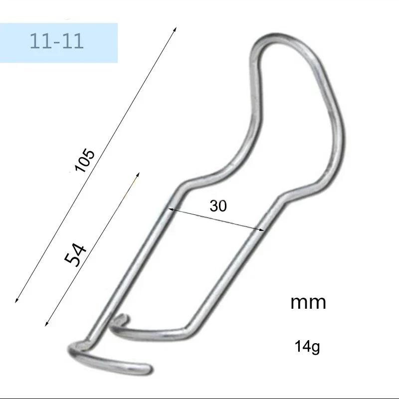 Plant Cages Steel Buckle Fixing Clamp Garden Greenhouse Pipe Support Fixing Clamp Connector Steel Pressing Spring Wire Clip