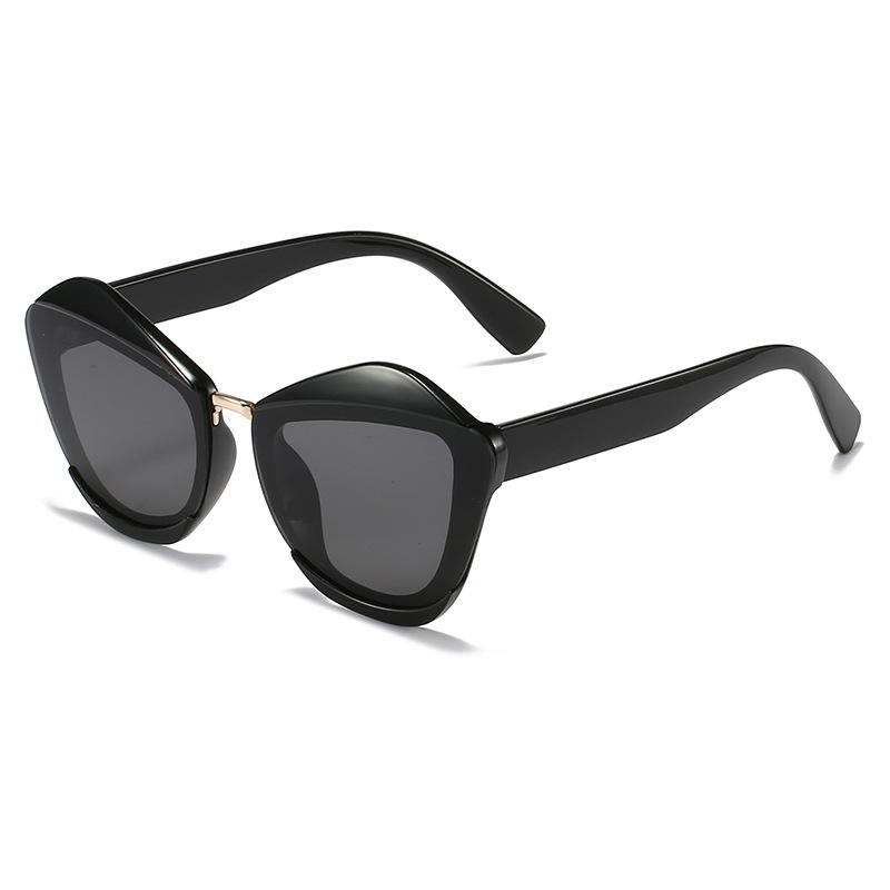 JYL Sunglasses Cat Eye Candy Color Uv Protection Internet Famous Trendy 22015 A-15444