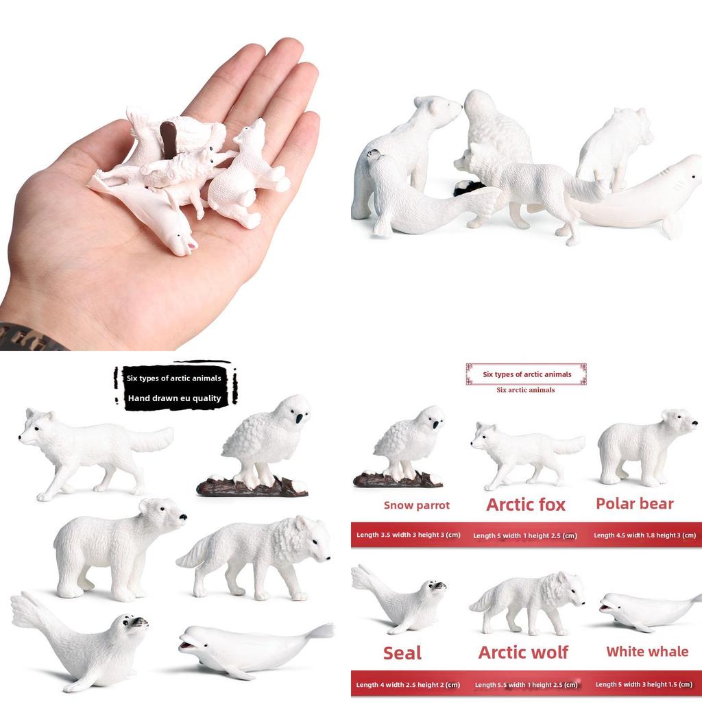 Marine Animal Replica Model Set With Plastic Material For Collectors And Kids