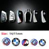 11mm 14mm Car Styling Remote Key Emblem Stickers Logo Decals For BMW E46 E90 F10 F30 G20 X1 X3 X5 M Performance 50th Anniversary