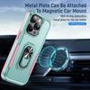 Armor Case For iPhone 16 15 14 13 12 11 Pro Max XS XR 8 7 Plus Heavy Duty Shockproof Anti-Scratch With Ring Holder Phone Cover