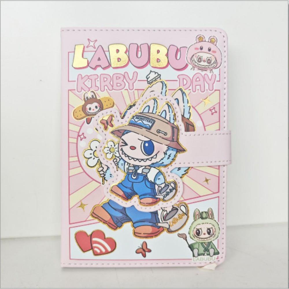 Magnetic Buckle Book, High Value, Cute and Cute, Thickened Notebook for Primary School Children