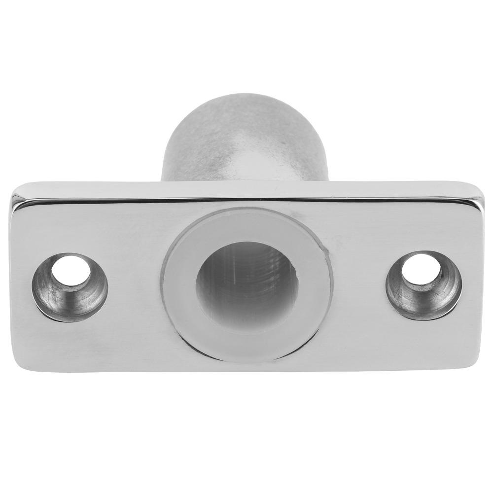 Silver Oar Lock Holder T-Shaped Bracket Boat Oarlock Support Bracket  Sailing Vessels