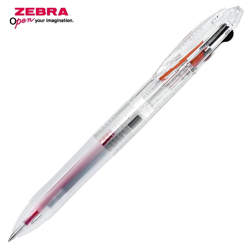 Zebra Sarasa Speedy 2C Multicolor Ballpoint Gel Assorted Set of 0.5mm Pen, Ink, 4, P-J2J33-4C-AZ
