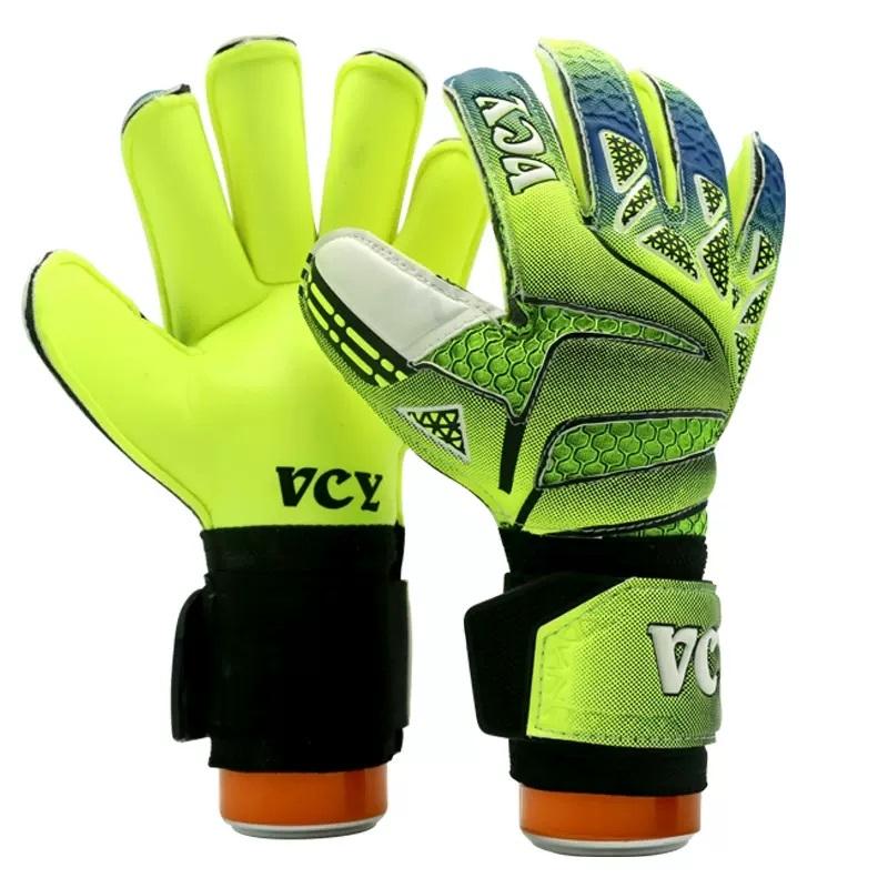 Luvas de goleiro profissional infantil criança mulher homem engrossar látex EVA futebol goleiro luvas de goleiro 5 dedos proteção