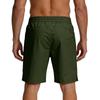 Men's Lightweight Quick Dry Sport Shorts with Zipper Pockets Elastic Waistband Breathable Fabric Casual Five Inch Inseam