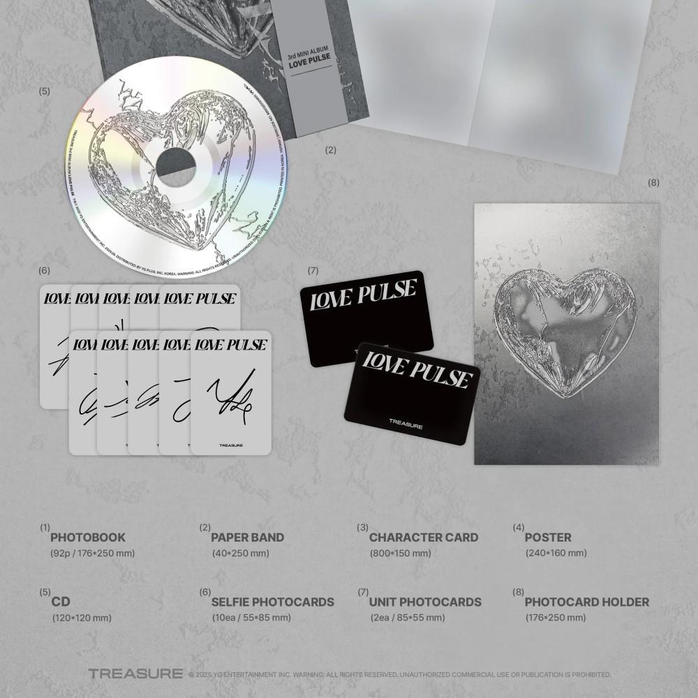TREASURE - [LOVE PULSE] 3rd Mini Album