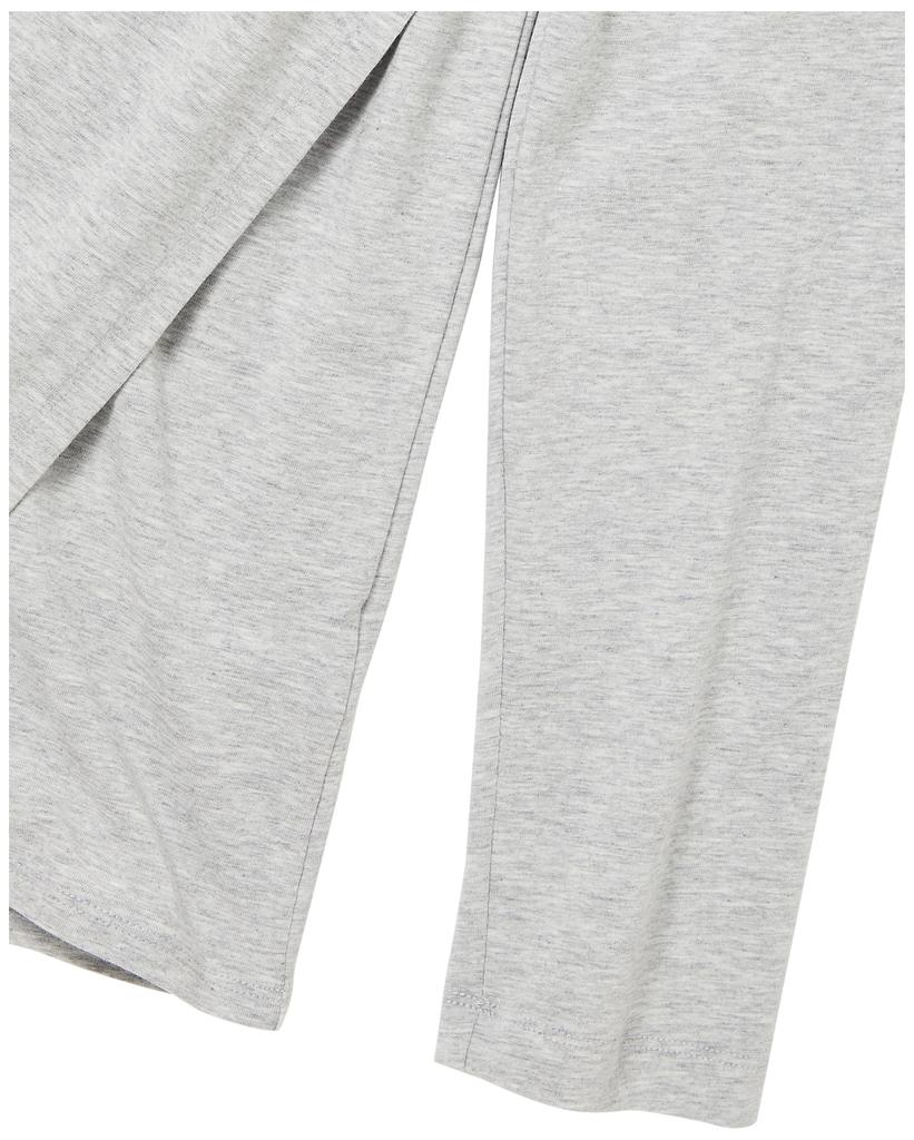 Amazon Essentials Women's Maternity and Nursing T-Shirt, Heather Light Gray, Size M