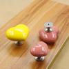 Toilet Handle Toilet Press Button Heart Shaped Press Tank Push Switch Toilet Bathing Room Decoration Water Press Flush Button