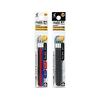 Refill for Frixion Ball Slim 0.38mm Black + 3 Colors LFBTRF30UF-3B+3C 2 Pack Set