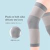 Bamboo Fiber Knee Sleeves Breathable Anti Bacterial Summer Microfiber Thin Knee Pads Women