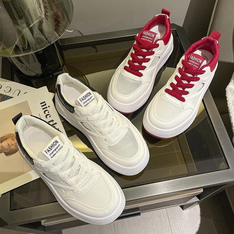 Síťované tenisky Old Daddy Dámské Letní Korejské Dámské Sportovní Boty Silná Podrážka Studentské Ležérní Boty