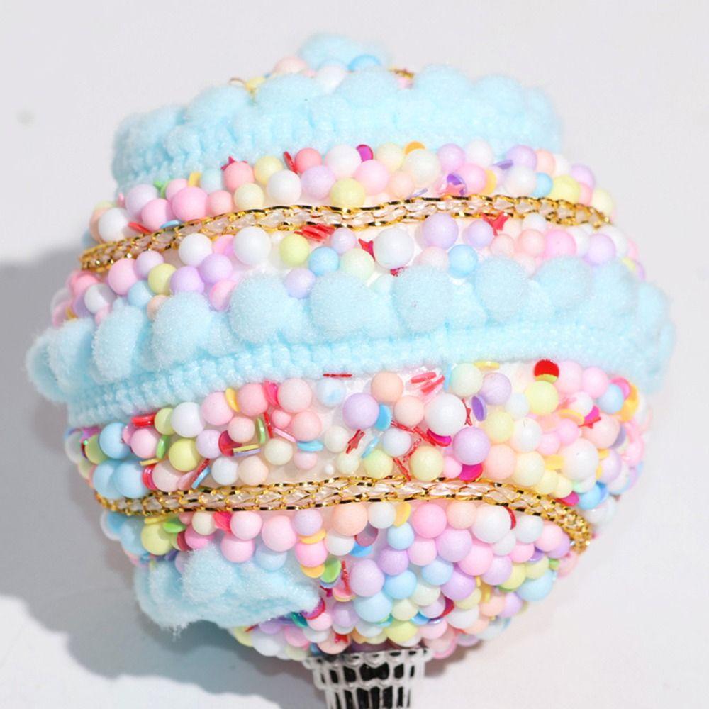 12Pcs Foam Hanging Balls for Christmas Tree Macaron Color Christmas Spheres Pendant  Indoor