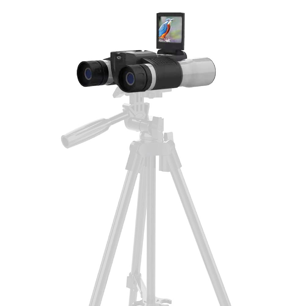 12x32 Digital Binoculars Camera Telescope 2 Inch Rotating LCD Display 5MP Video Photo Recorder with for Bird Watching Football Game Concert