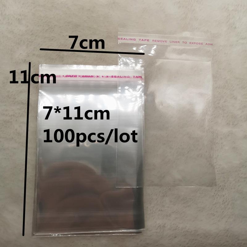 Wholesale 4x6-14x14cm Various Models Resealable Poly Bag Transparent Opp Plastic Bags Self Adhesive Seal Jewellery Making Bag..