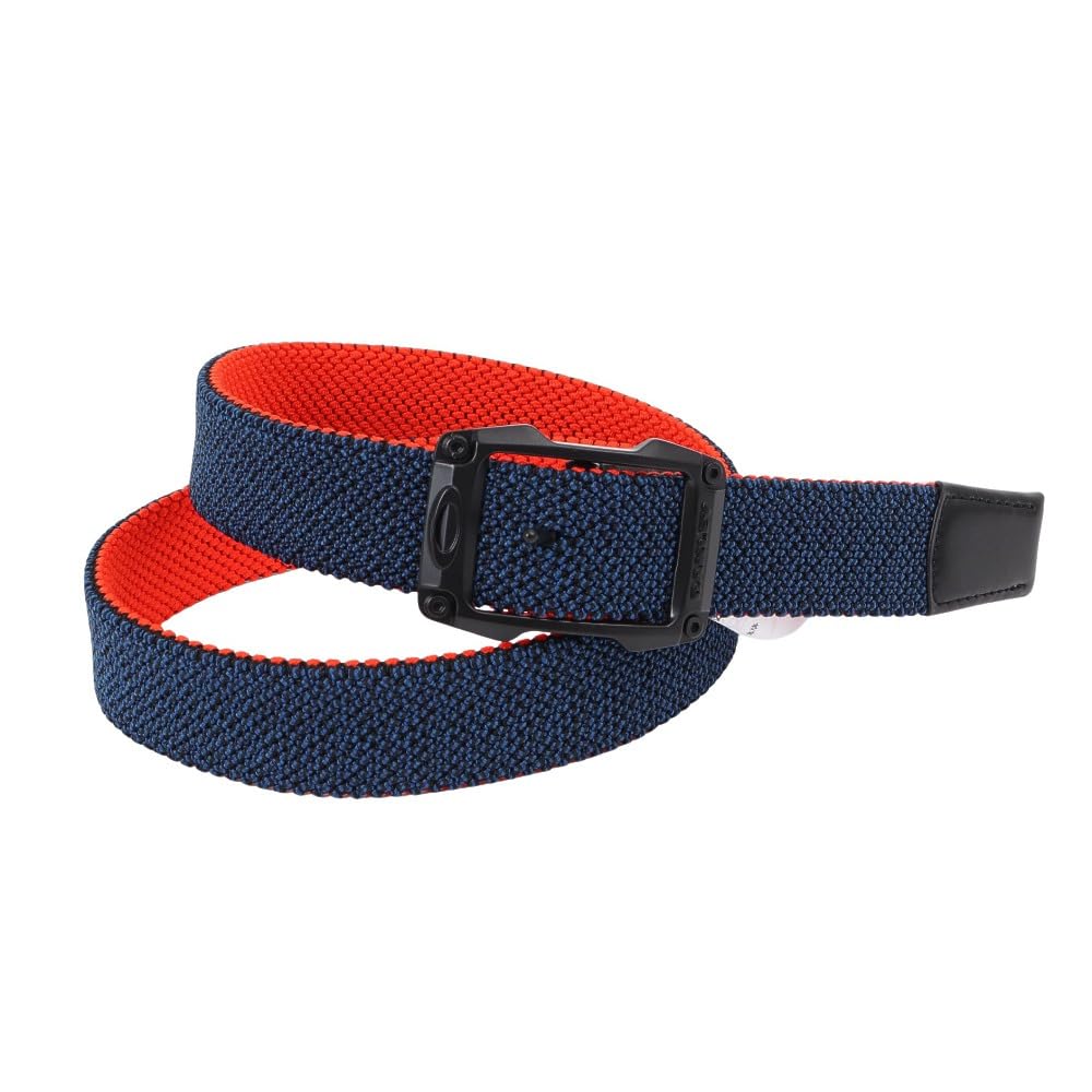 

Oakley Web Reversible Magma U Belt, 14.1mm, Men s (7mm), Orange,
