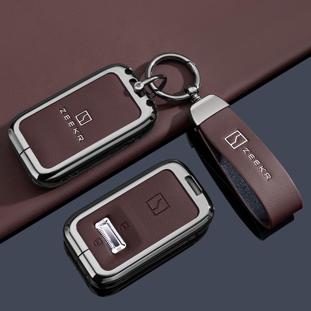 Étui Porte-Clés de Voiture Pour Zeekr 9X Ultra Max Porte-Clés Housse de Protection Télécommande Sac Coque Support Accessoires Fob