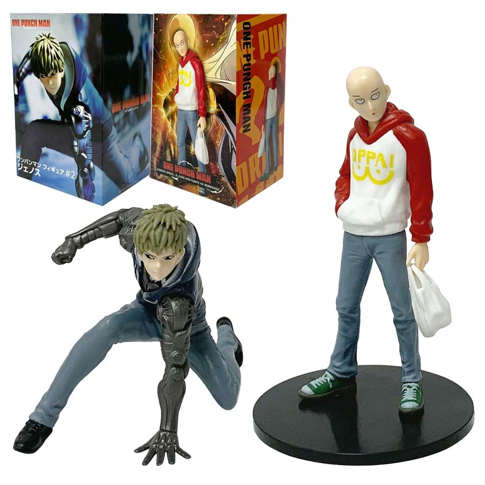 New ONE PUNCH-MAN Anime Figure Saitama Genos Tatsumaki Figure Toy Pvc Model Anime Peripherals Collection Desktop Ornaments Gifts