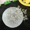 5types Snowflake Shape Resin Mold Epoxy Silicone Mold DIY Jewelry Making Crafting Tools