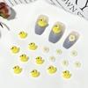 20pcs 3D Resin Cartoon Design Nail Charms Jewelry Bulk Mixed Size Ice Cream Donuts Nail Art Decorations Parts Kawaii Accessories