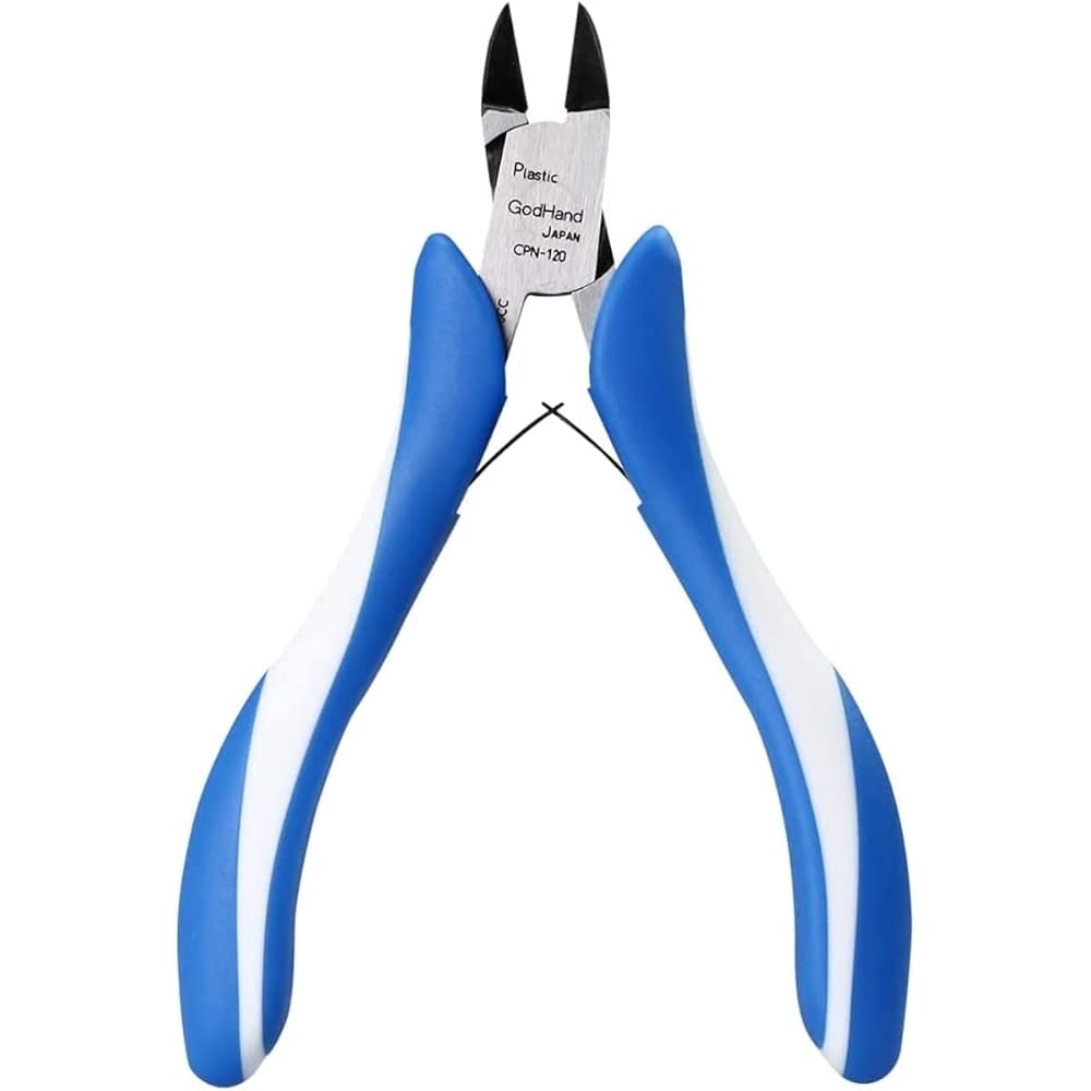 GodHand (GodHand) Craft Grip Series Plastic Nipper GH-CPN-120 Hobby Tool Blue