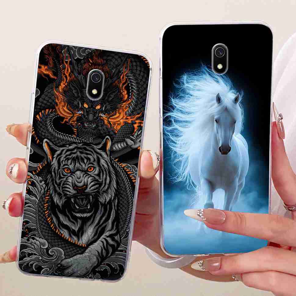 For Xiaomi Redmi 8A Casing 6.22" Cute Cat Painted Cover Soft Silicone Phone Case For Xiaomi Redmi8A Redmi 8A Back Cover Capa