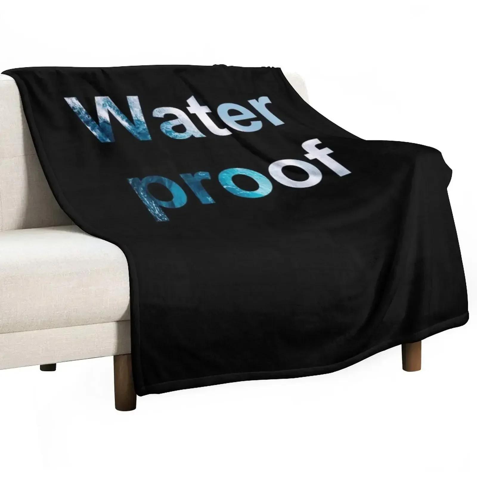 Waterproof Throw Blanket Camping Extra Large Throw Soft Plaid Thermals For Travel Blankets 30x40in