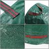 [Grün] Große Kapazität 272L (3 Pack) Garten Eimer/Unkraut Sammelsack, Großer Gartensack, Freistehend, Faltbar, Wiederverwendbar, Wasserdicht Gras Sammel