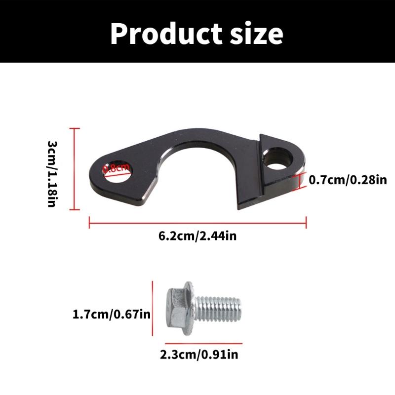 Modification Accessories Oil Tube Girdle Brace Billet Bracket for Engine Oil Pump Pickup Tube Girdle Brace Hold Down