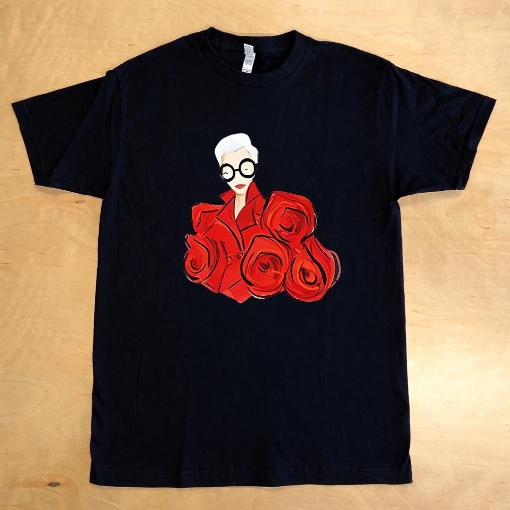 Iris Apfel Memorial T-Shirt, 1921-2024, Tribute Shirt for Iris Apfel 4XL