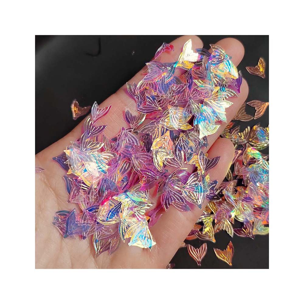 Nail Art Manicure Sequins Flower Mermaid PVC Loose Glitter Paillette for Wedding Confetti Ornament Crafts Accessories