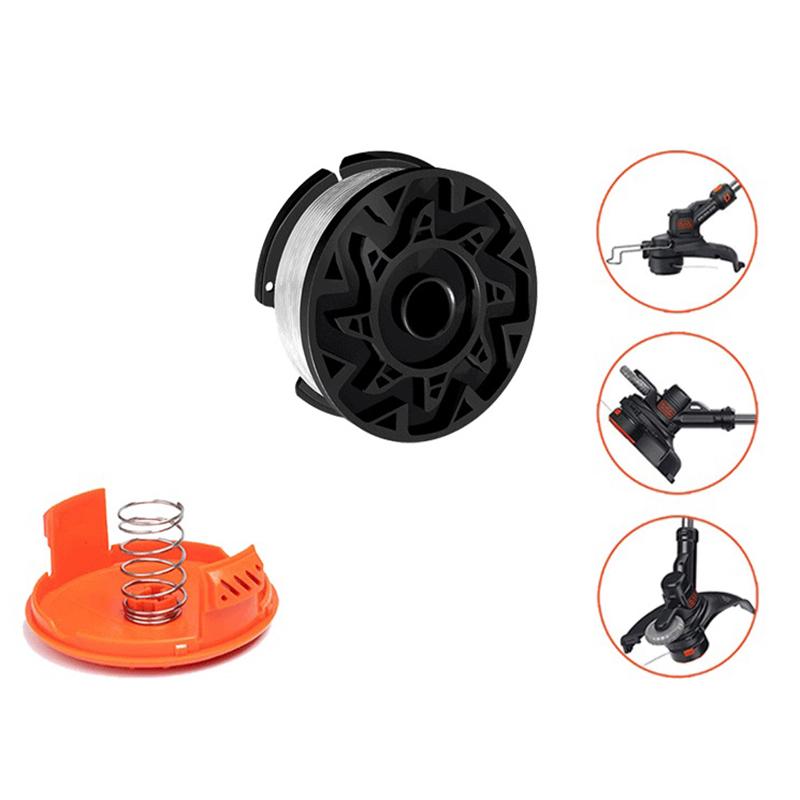 1 Set Af-100 String Trimmer Replacement Spool String Trimmer Line 30Ft 0.065" Autofeed String Trimmer Line For Black+Decker