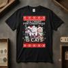 All I Want For Christmas Is Cats Graphic T-Shirt Funny Santa Pet Lover Holiday