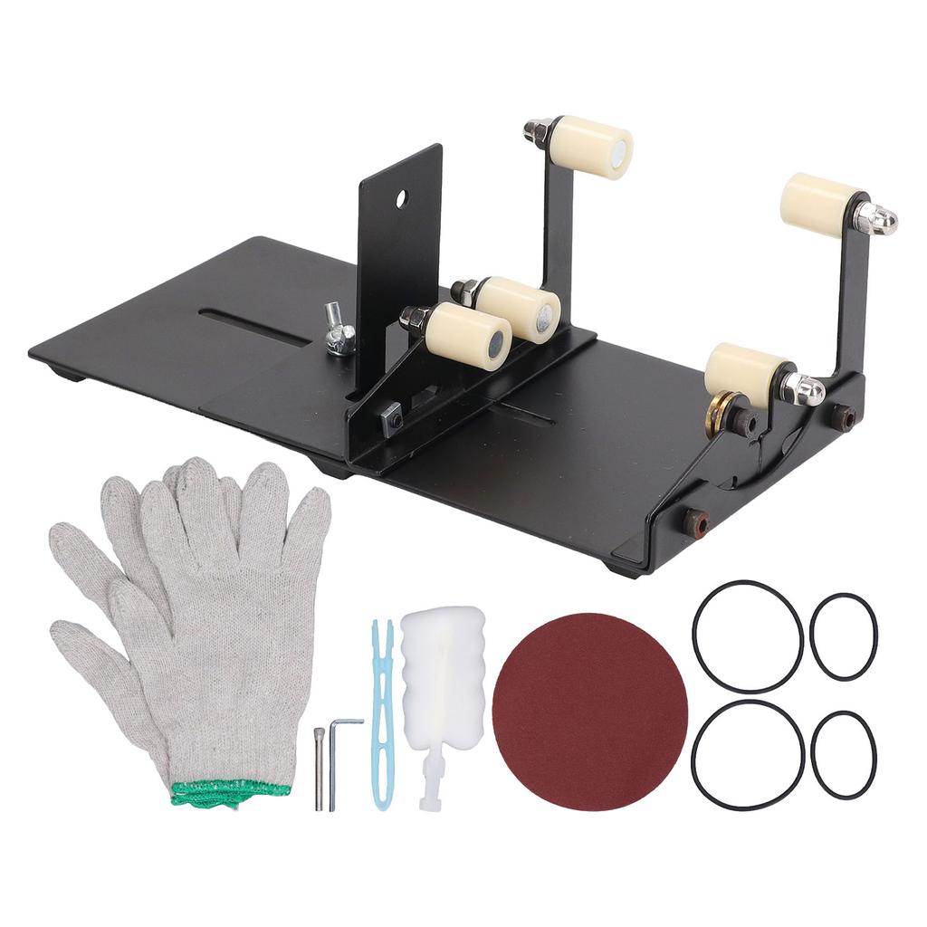 Upgraded Glass Bottle Cutter for Bottles of Wine Beer Whisky Champagne Water Soda Black 11PC