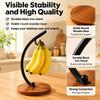 Keeps Bananas Fresh Banana Hanger Iron Banana Hook Rack Banana Holder Stand  for Kitchen Countertop