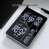 deli Smart Indoor/Outdoor Thermometer Hygrometer with Large Screen