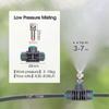 45W Pump Garden Irrigation Kit 0.6mm Misting Cooling System Self-priming 110-240V Power Supply Fine Atomization Sprayer Fittings