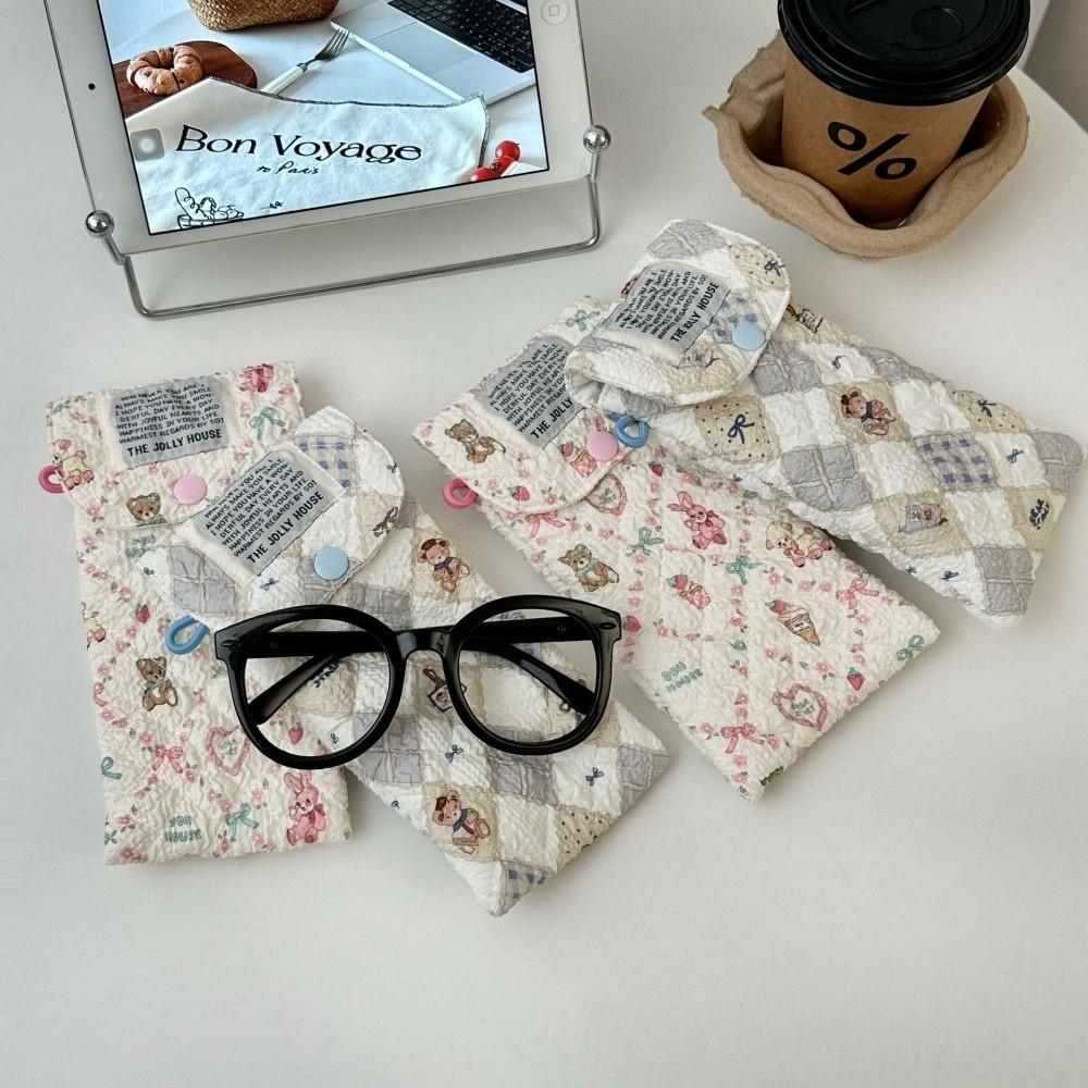 Soft Glasses Case Cotton Padded Eyewear Pouch New Sun Glasses Organizer  Outdoor