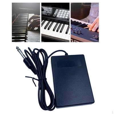 Electric Piano Sustain Foot Pedal, Keyboard Damper Pedal for Electronic