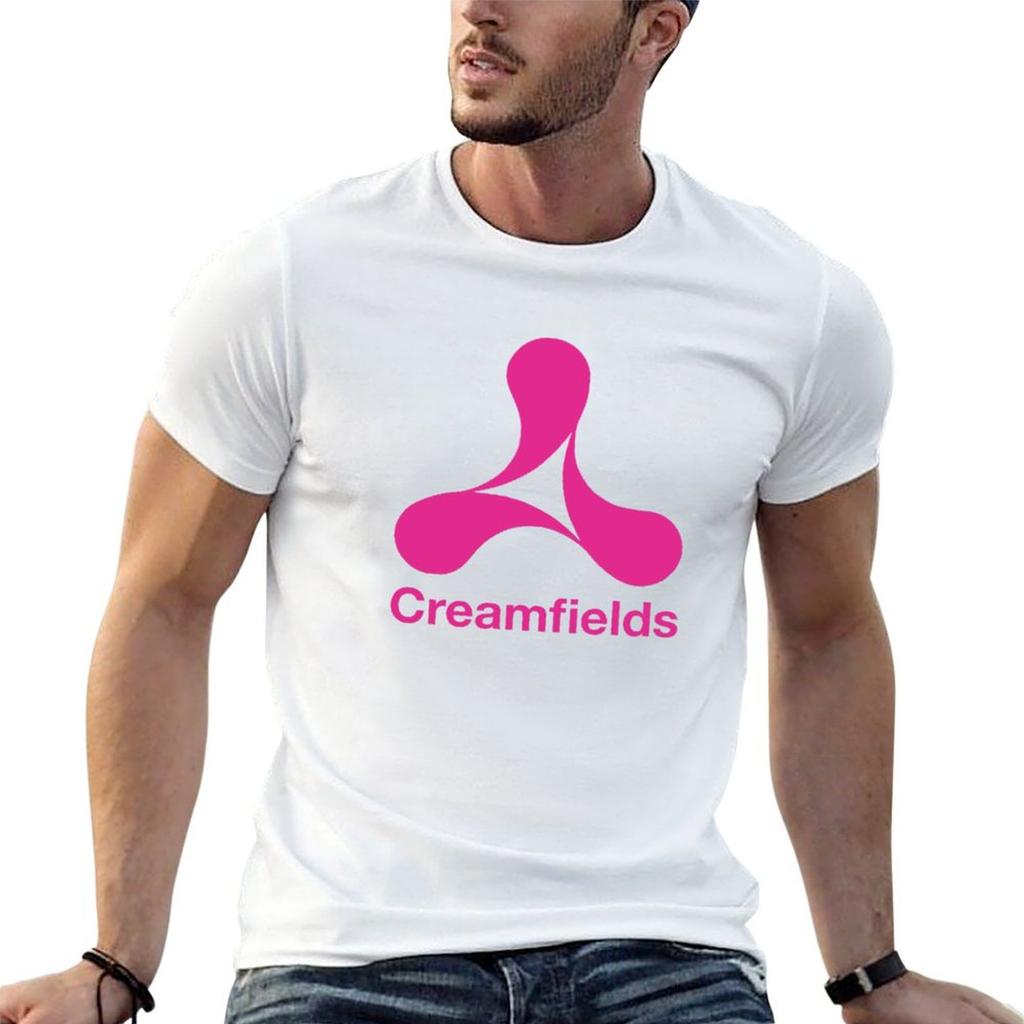 Creamfields Tanz- und Musikfestival T-Shirt T-Shirts Grafik T-Shirt Vintage Neue Ausgabe T-Shirts Herren