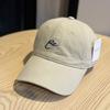 New soft-top baseball cap with wide brim, makes the face look smaller, suitable for large head sizes, enlarged and deepened, high-quality duckbill