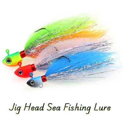 3PCS Testa Jig 3D per Pesca con Occhi e Lamina Flash Affondamento Rapido Bass/Trota/Snook Acqua Salata Acqua Dolce Esche Attrezzatura da Pesca
