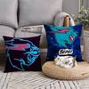 Game Blogger M-MrBeast Vintage Pillow Case Square Pillow Bedroom Sofa Leisure Comfort Cushion Car Home Decoration
