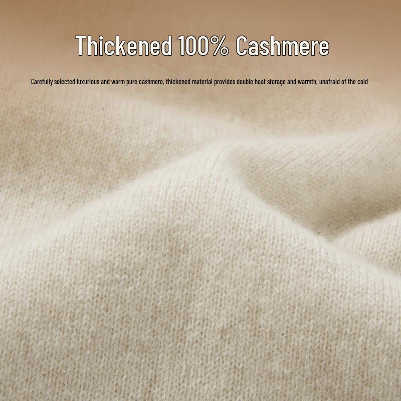 Men's 100% Pure Cashmere Turtleneck Sweater