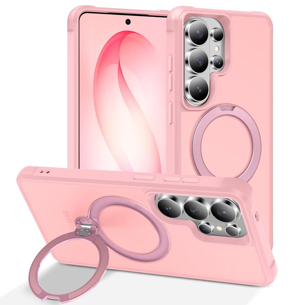 Applicable to Samsung S26Ultra Yingfeng fulcrum magnetic suction bracket mobile phone case S25Ultra anti-drop S24U protective case