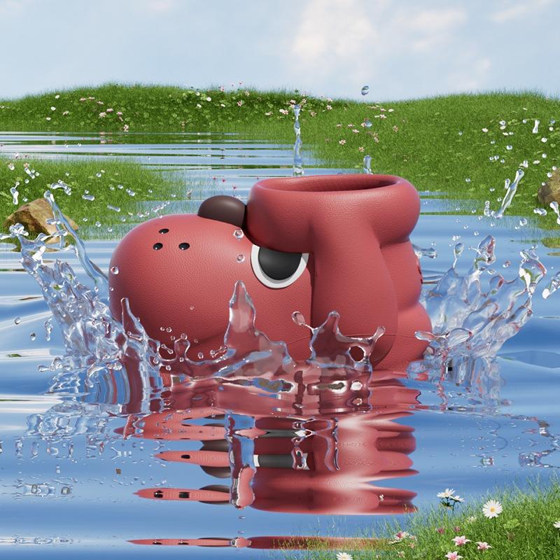 Chikoku puppy rain boots female cute outdoor wear non-slip comfortable thick-bottomed creek walking short boots waterproof slippers female